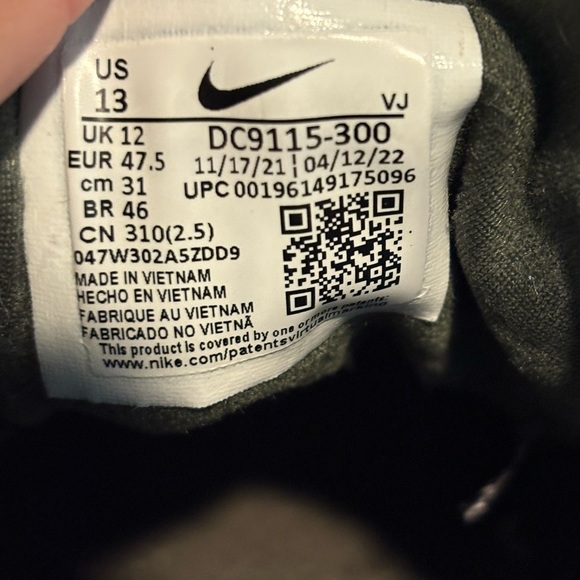 Nike Air Zoom SuperRep 3 'Cargo Khaki' DC9115-300 Mens Size 13 - Picture 8 of 11